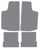 Volkswagen VW Golf Mk1 1974-1983 Grey Premium Carpet Tailored Car Mats NV HITECH
