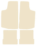 Volkswagen VW  Golf Mk1 1974-1983 Beige Luxury Velour Tailored Car Mats NV HITECH