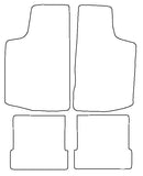 VW Golf Mk1 1974-1983 Tailored VS Rubber Car Mats