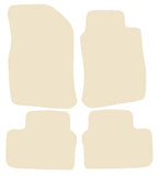 Vauxhall Vectra 1995-2002 Beige Luxury Velour Tailored Car Mats NV HITECH
