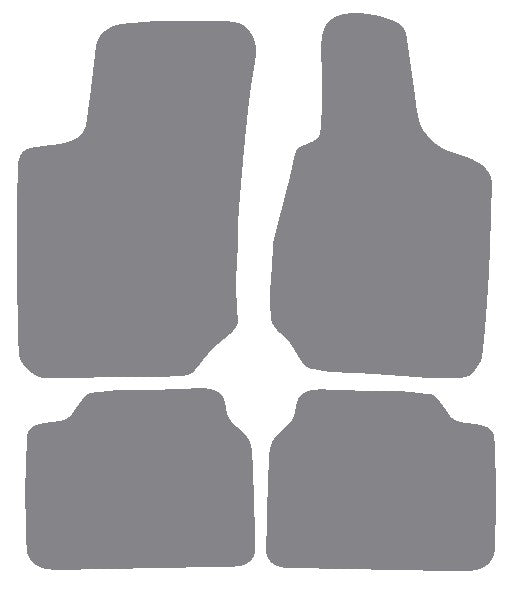 Vauxhall Tigra (Automatic) 1994-2003 Grey Premium Carpet Tailored Car Mats NV HITECH