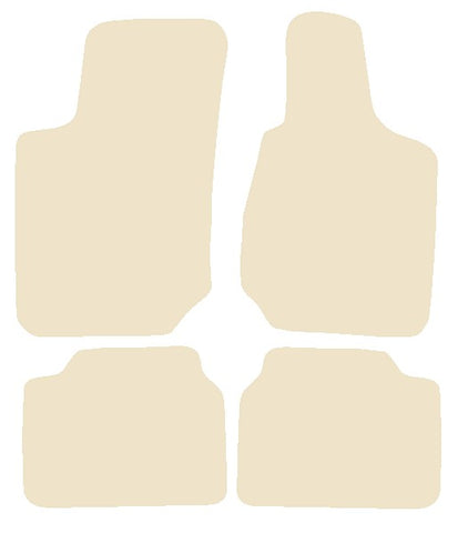 Vauxhall Tigra (Automatic) 1994-2003 Beige Luxury Velour Tailored Car Mats NV HITECH