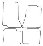 Vauxhall Senator/Carlton 1987-1994 Tailored VS Rubber Car Mats