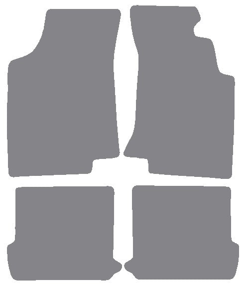 Volkswagen VW Golf Mk3 Cabriolet 1994-1998 Grey Premium Carpet Tailored Car Mats NV HITECH