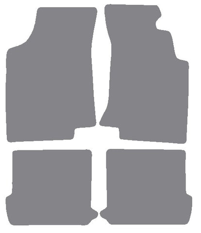 Volkswagen VW Golf Mk3 Cabriolet 1994-1998 Grey Premium Carpet Tailored Car Mats NV HITECH