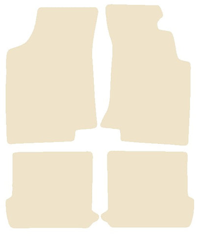 Volkswagen VW  Golf Mk3 Cabriolet 1994-1998 Beige Luxury Velour Tailored Car Mats NV HITECH