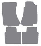 Vauxhall Omega 1994-2005 Grey Premium Carpet Tailored Car Mats NV HITECH