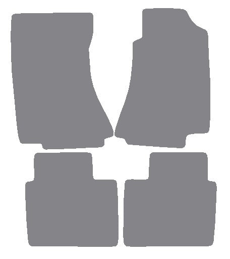 Vauxhall Omega 1994-2005 Grey Premium Carpet Tailored Car Mats NV HITECH