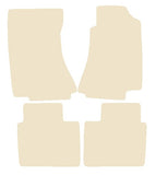 Vauxhall Omega 1994-2005 Beige Luxury Velour Tailored Car Mats NV HITECH