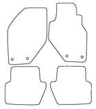 Volvo 850 (V70) 1992-1997 Tailored VS Rubber Car Mats
