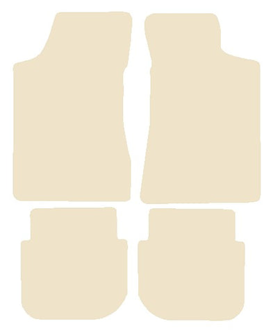 Volvo 480+ES 1987-1995 Beige Luxury Velour Tailored Car Mats NV HITECH