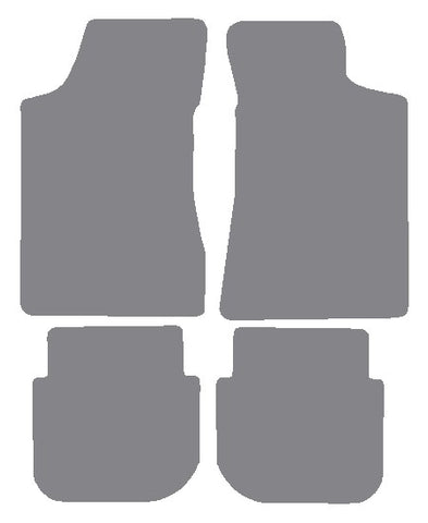 Volvo 480+ES 1987-1995 Grey Premium Carpet Tailored Car Mats NV HITECH