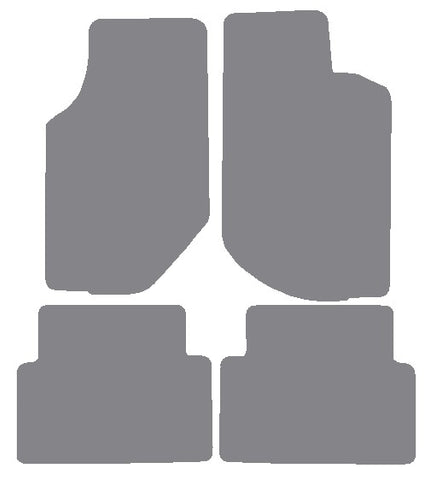 Volvo 740 Man 1982-1991 Grey Premium Carpet Tailored Car Mats NV HITECH
