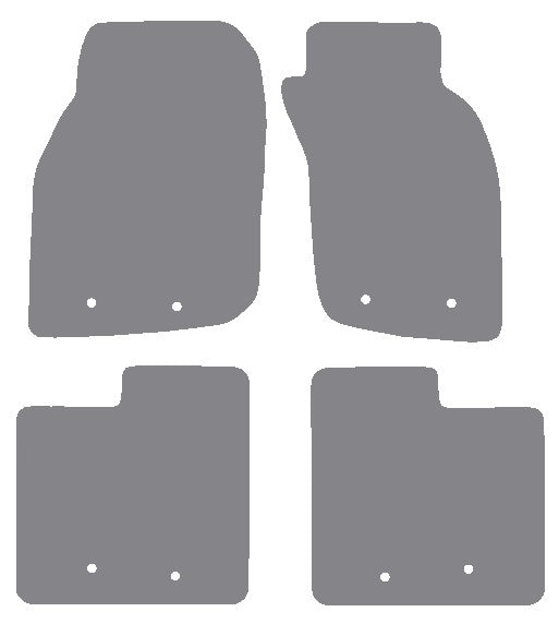 Volvo S40 & V40 1995-1999 Grey Premium Carpet Tailored Car Mats NV HITECH