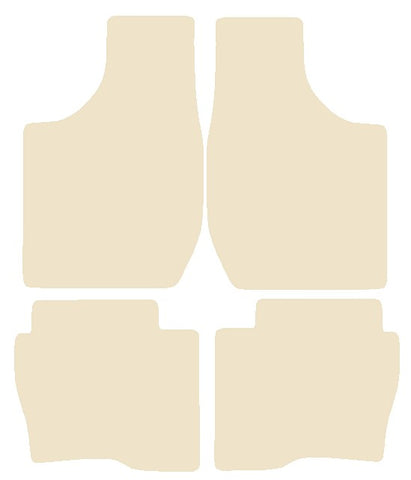 Volvo 300  Man 1987-1991 Beige Luxury Velour Tailored Car Mats NV HITECH
