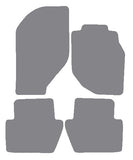 Volvo C70 Coupe / Convertible 1996-2005 Grey Premium Carpet Tailored Car Mats NV HITECH