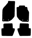 Volvo C70 Coupe / Convertible 1996-2005 Black Luxury Velour Tailored Car Mats NV HITECH