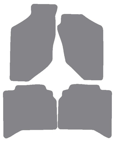Vauxhall Frontera 1998-2003 Grey Premium Carpet Tailored Car Mats NV HITECH