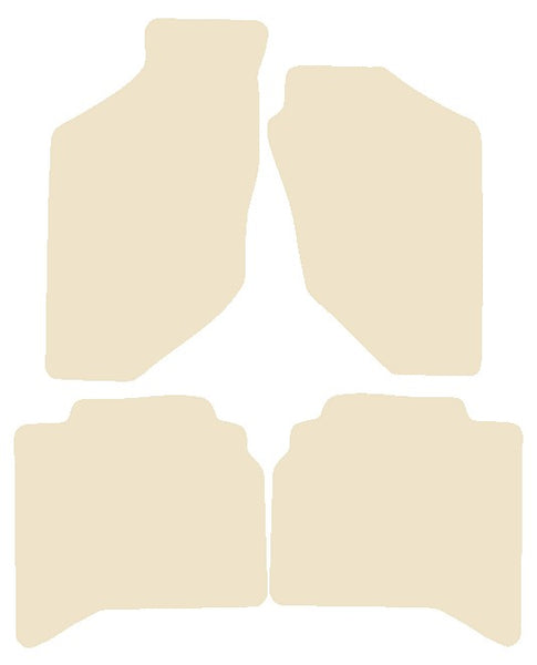 Vauxhall Frontera 1998-2003 Beige Luxury Velour Tailored Car Mats NV HITECH
