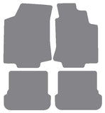 Volkswagen VW Golf Mk4 Cabriolet 1997-2004 Grey Premium Carpet Tailored Car Mats NV HITECH