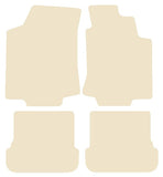 Volkswagen VW  Golf Mk4 Cabriolet 1997-2004 Beige Luxury Velour Tailored Car Mats NV HITECH