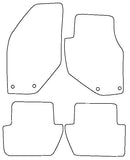 Volvo S70 & V70 1996-2000 Tailored VS Rubber Car Mats