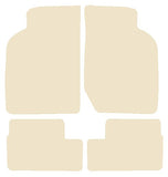 Vauxhall Astra Mk1 1980-1985 Beige Luxury Velour Tailored Car Mats NV HITECH