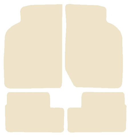 Vauxhall Astra Mk1 1980-1985 Beige Luxury Velour Tailored Car Mats NV HITECH