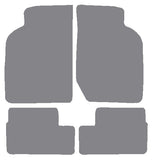 Vauxhall Astra Mk1 1980-1985 Grey Premium Carpet Tailored Car Mats NV HITECH
