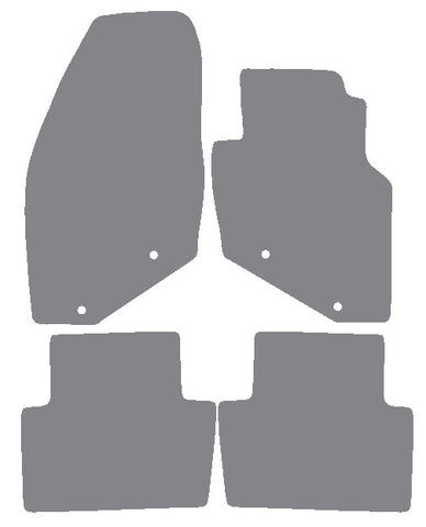 Volvo S80 1998-2006 Grey Premium Carpet Tailored Car Mats NV HITECH