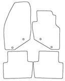 Volvo S80 1998-2006 Tailored VS Rubber Car Mats