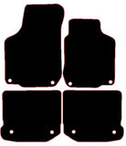 VW Beetle 2005-2011 Black Premium Carpet Tailored Car Mats NV HITECH