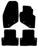 Volvo V70 2000-2007 Black Premium Carpet Tailored Car Mats NV HITECH