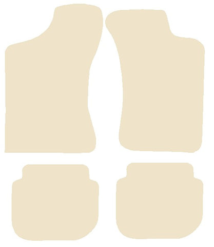 Volvo 440 / 460 1987-1996 Beige Luxury Velour Tailored Car Mats NV HITECH