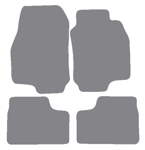 Vauxhall Astra Mk4 1998-2004 Grey Premium Carpet Tailored Car Mats NV HITECH