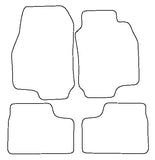 Vauxhall Astra Mk4 1998-2004 Tailored VS Rubber Car Mats