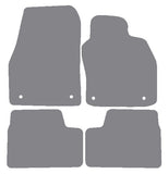 Vauxhall Astra Mk5 2004-2009 Grey Premium Carpet Tailored Car Mats NV HITECH