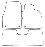 Vauxhall Astra Mk5 2004-2009 Tailored VS Rubber Car Mats