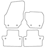 Volvo S80 Automatic 2006-2016 Tailored VS Rubber Car Mats