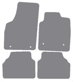 Vauxhall Meriva 2003-2010 Grey Premium Carpet Tailored Car Mats NV HITECH