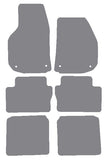 Vauxhall Zafira B 2005-2014 Grey Premium Carpet Tailored Car Mats NV HITECH