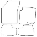 Vauxhall Agila B 2007-2014 Tailored VS Rubber Car Mats