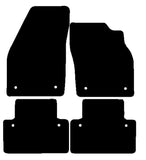 Volvo V50 2004-2012 Black Luxury Velour Tailored Car Mats NV HITECH