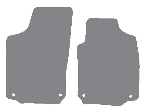 Vauxhall Tigra 2004-2009 Grey Premium Carpet Tailored Car Mats NV HITECH