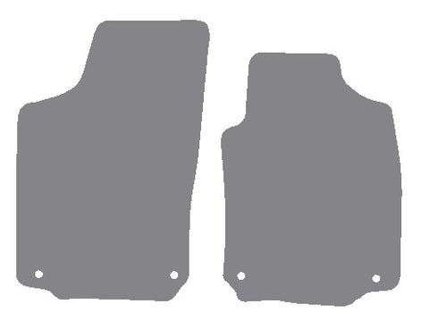 Vauxhall Tigra 2004-2009 Grey Premium Carpet Tailored Car Mats NV HITECH