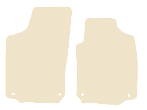 Vauxhall Tigra 2004-2009 Beige Luxury Velour Tailored Car Mats NV HITECH