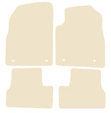 Vauxhall Astra Mk6 2009-2015 Beige Luxury Velour Tailored Car Mats NV HITECH