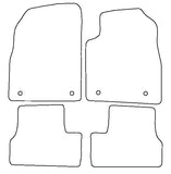 Vauxhall Astra J Mk6 2009-2015 Tailored VS Rubber Car Mats