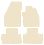 Volvo C30 Automatic 2007-2013 Beige Luxury Velour Tailored Car Mats NV HITECH