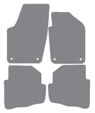 VW PRx 2006-2012 Grey Premium Carpet Tailored Car Mats NV HITECH
